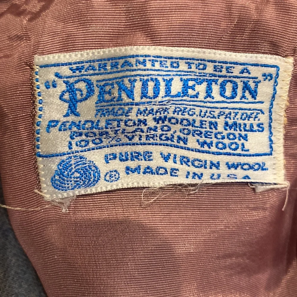 vintage pendleton